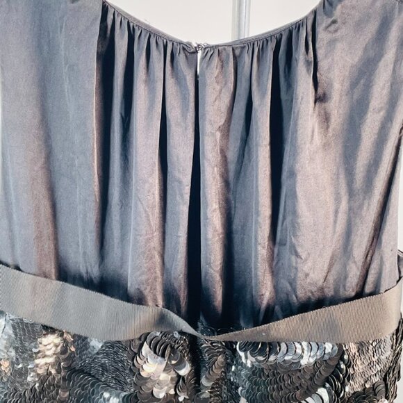 Dice Kayek Pink Label Black Sequin Dress Size 4 - Picture 5 of 11